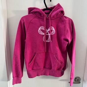 TNA Pink Vintage Baltic Hoodie Magenta Pink S Aritzia